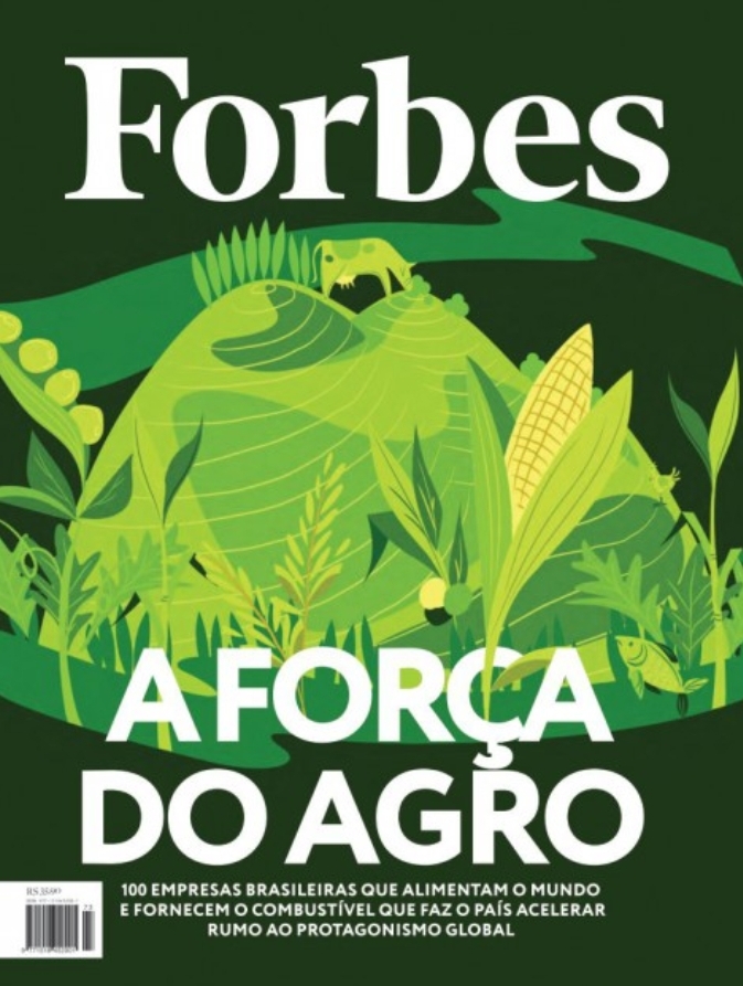Granjas 4 Irmãos na revista Forbes Brasil - A força do Agro